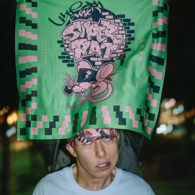 MCB552105 / EVISEN SKATEBOARDS x 新宿租界 / 新宿ネズミ |