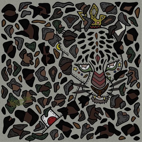 45cm角：【MCB451801】MINATSU  「TIGER」（メガネ拭き・めがね拭き）