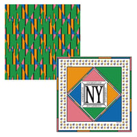 45cm角：【MCB451901】G/G「G.N.Y」（メガネ拭き・めがね拭き）
