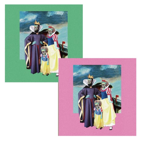 45cm角：【MCB451703】Nakamura Emilie 「FAMILY」（メガネ拭き・めがね拭き）