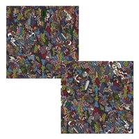 55cm角：【MCB551807】MINATSU 「JAPAN MEISAI」（メガネ拭き・めがね拭き）
