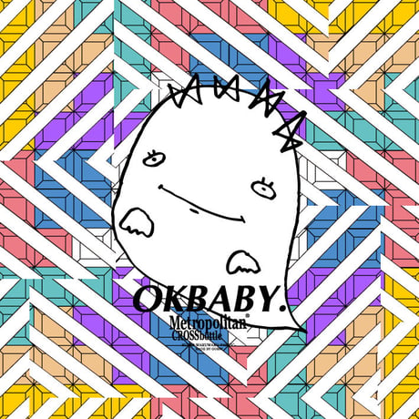 45cm角：【MCB451902】G/G 「OKBABY」（メガネ拭き・めがね拭き）