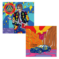 30cm角：【MCB312】LEGEND / Mr.Gentleman Eyewear（めがね拭き・メガネ拭き）