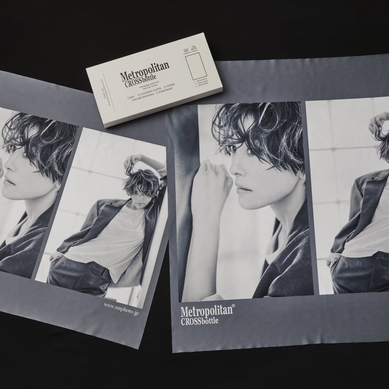 俳優 米倉涼子 × 写真家 渞忠之 × MetropolitanCrossbottle | M