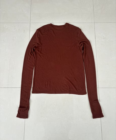 袖Rシアーカットソー