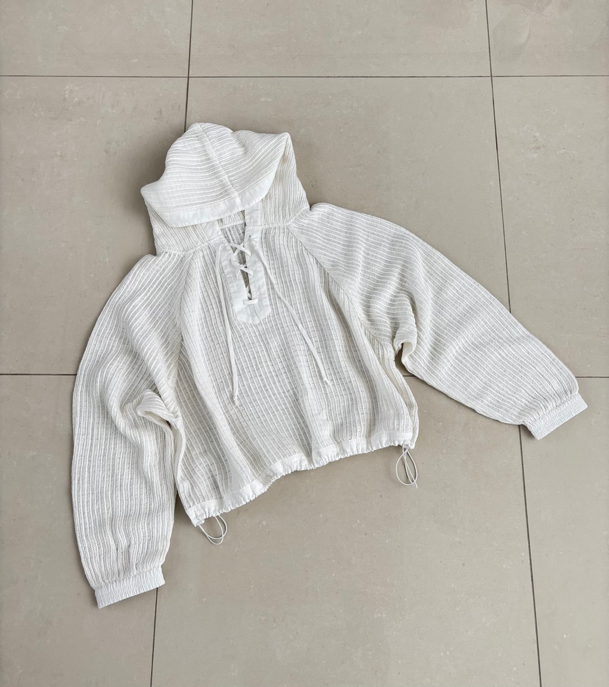 NEW】レースアップパーカー | R World Online SHOP