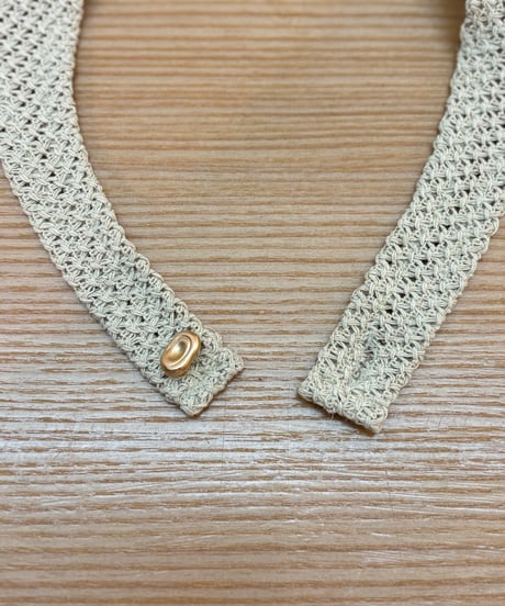 メッシュホルターニット