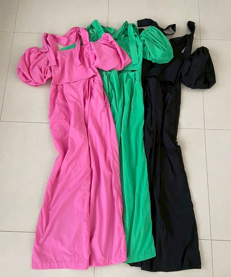 ＜In essence by Akiko Yamamoto.＞ボリュームスリーブ2wayサロペット