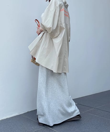 バックメッセージシャツ