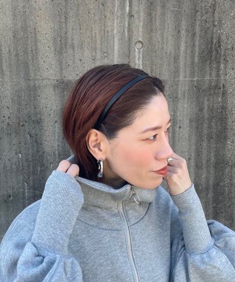 フェイクレザーカチューシャ