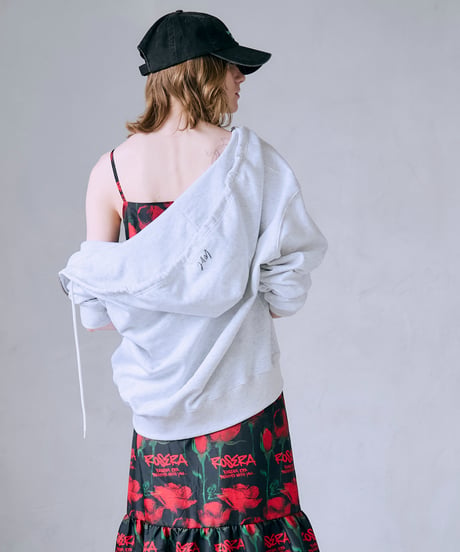 ＜In essence by Akiko Yamamoto.＞＜Rosera＞全ベットダブルネームパーカー