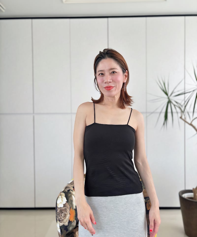 カップ付きベアキャミソール | Rocco style. SHOP