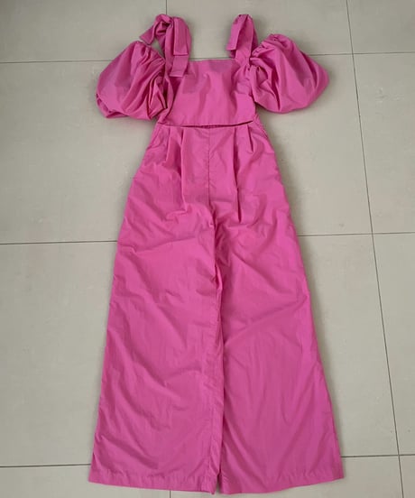 ＜In essence by Akiko Yamamoto.＞ボリュームスリーブ2wayサロペット