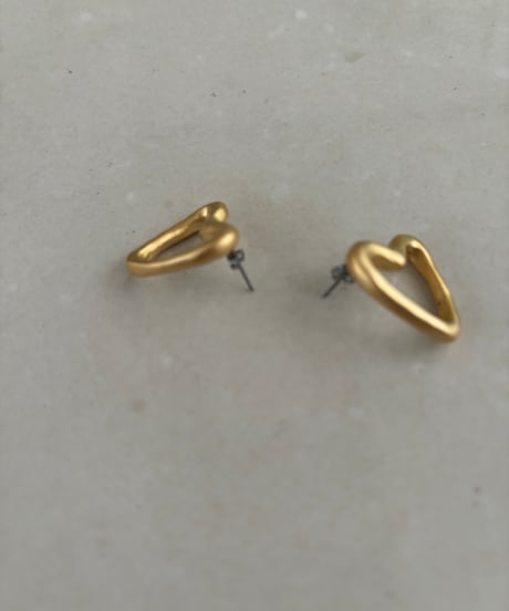 オープンハートピアス・イヤリング