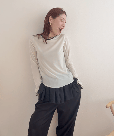 パイピングベロアトップス