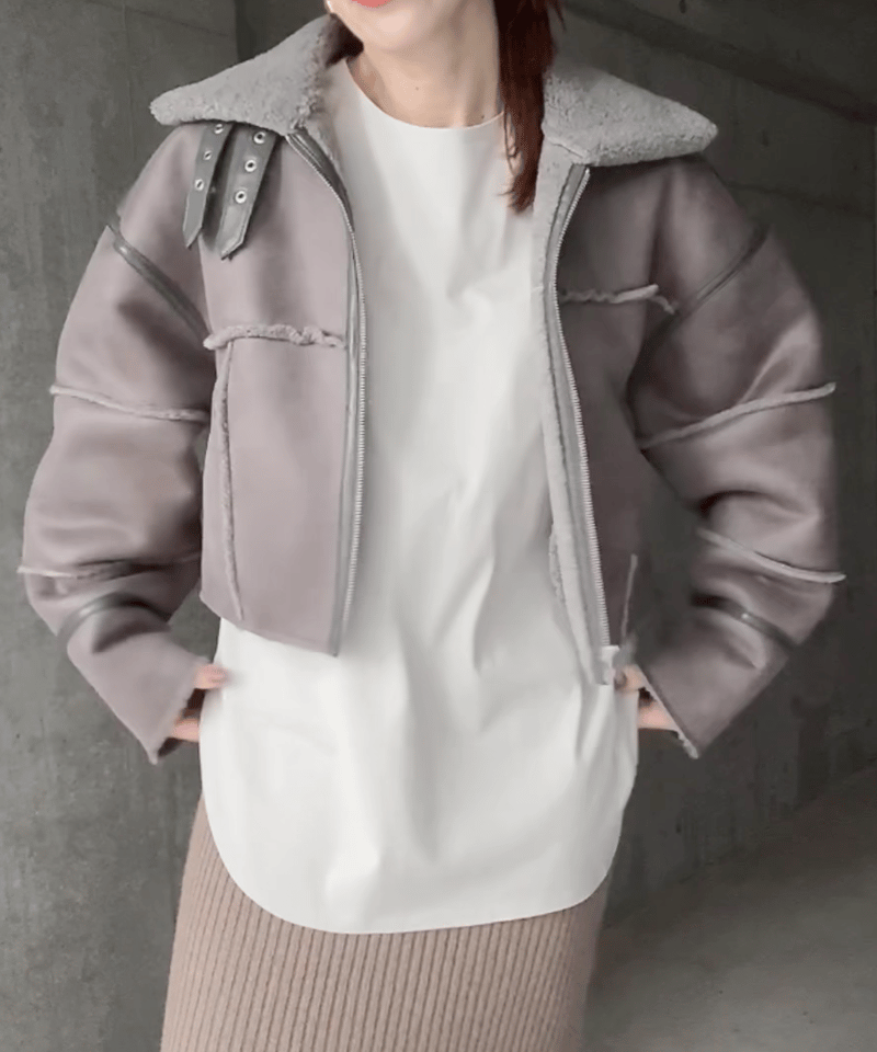 やったー価格対象》グレームートンジャケット | Rocco style. SHOP