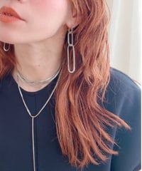 3連チェーンピアス・イヤリング