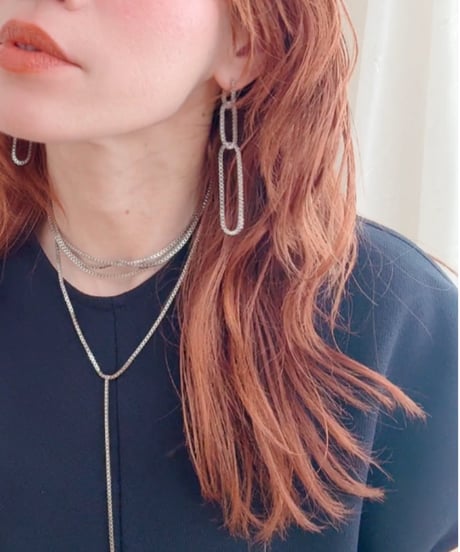 3連チェーンピアス・イヤリング