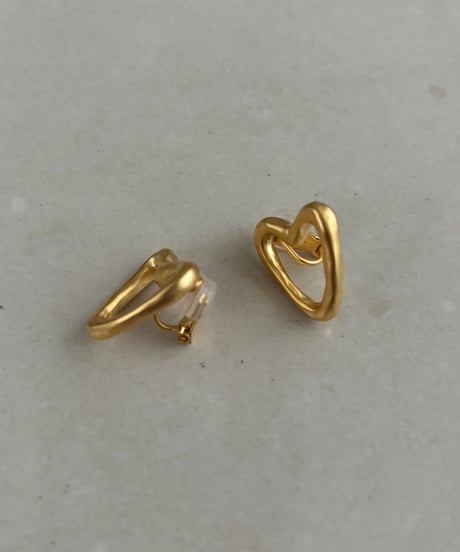 オープンハートピアス・イヤリング