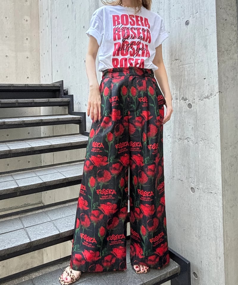 7月中旬頃一般発売予定】＜Rosera＞ワイドパンツ | R World Online SHOP