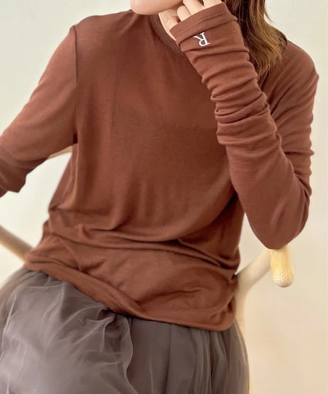 袖Rシアーカットソー