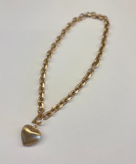 ハートチェーンネックレス