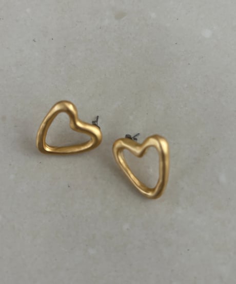 オープンハートピアス・イヤリング