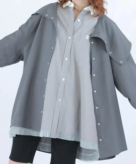 ビッグカラーROCCOシャツ