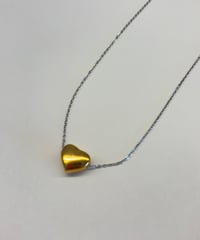 ハートトップネックレス
