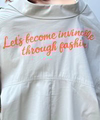 バックメッセージシャツ