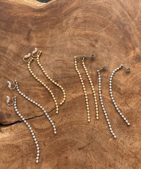 プレスボールピアス・イヤリング