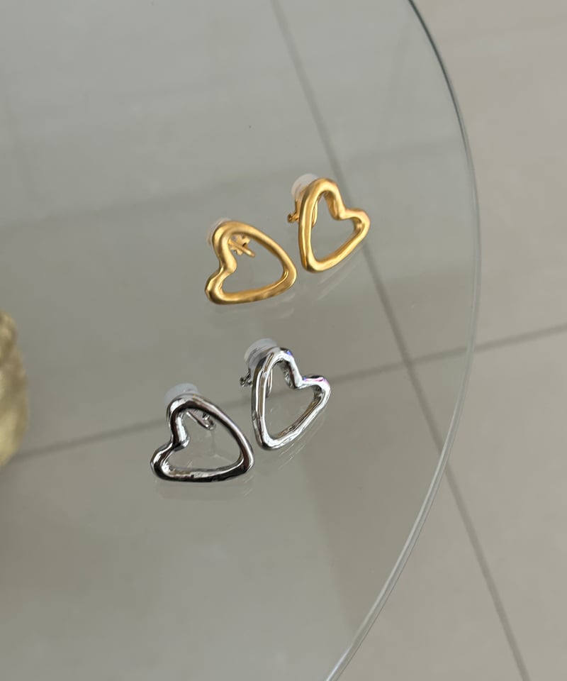 右耳用のオープンハートピアス CENE】セネ/オープンハートピアス（ピアス（両耳用））｜CENE