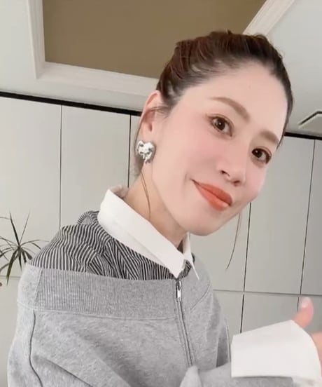 ラフハートピアス・イヤリング