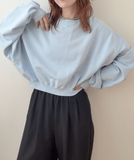 ドルマンルーズスウェット
