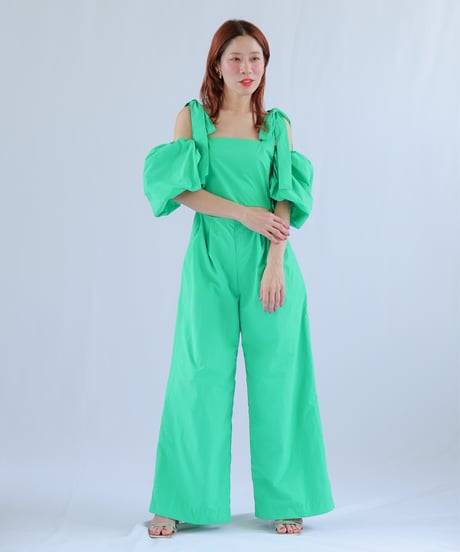 ＜In essence by Akiko Yamamoto.＞ボリュームスリーブ2wayサロペット