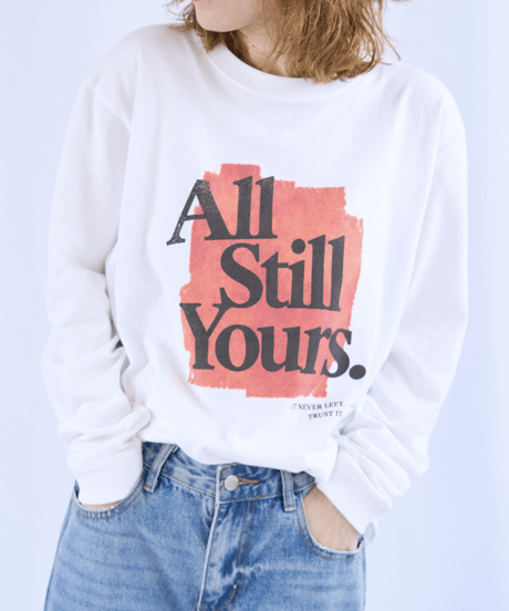 【PREORDER】＜In essence by Akiko Yamamoto.＞メッセージロンT
