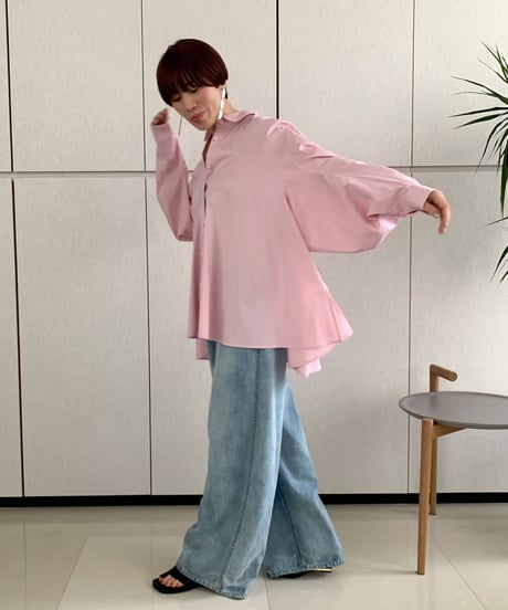 バックメッセージシャツ
