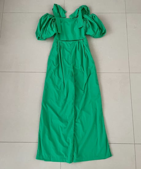 ＜In essence by Akiko Yamamoto.＞ボリュームスリーブ2wayサロペット