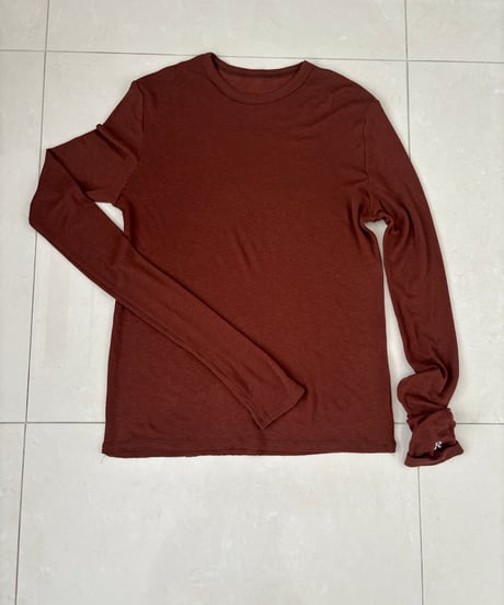 袖Rシアーカットソー