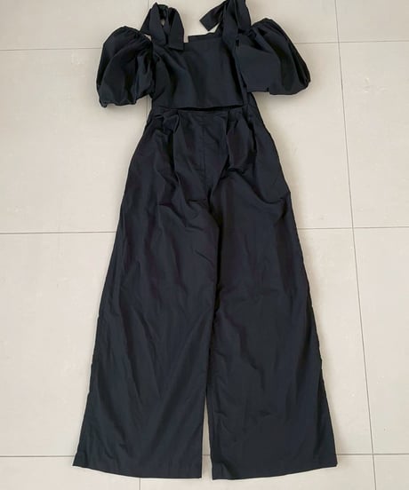 ＜In essence by Akiko Yamamoto.＞ボリュームスリーブ2wayサロペット