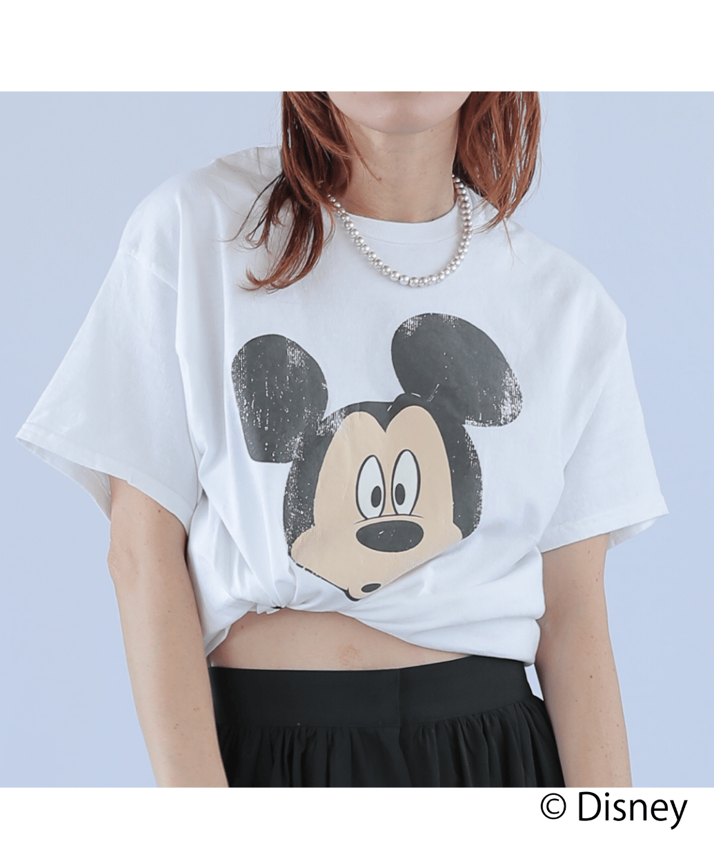 roku 限定ミッキーT 6(ROKU)＞MICKEY/TEE キーホルダー
