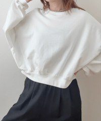 ドルマンルーズスウェット