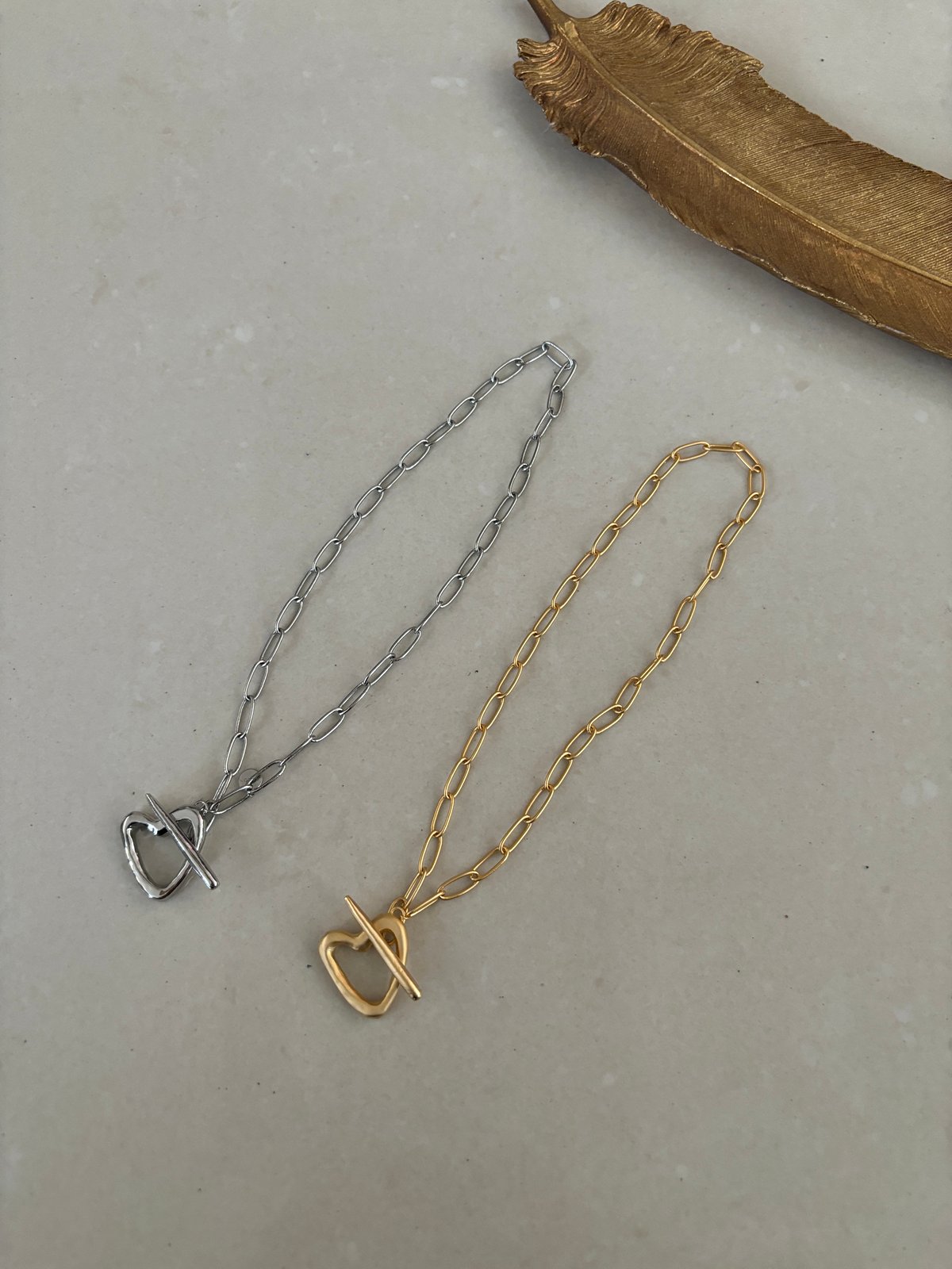 オープンハートネックレス(ゴールド) | Rocco style. SHOP オープンハートネックレス(ゴールド) | Rocco style. SHOP