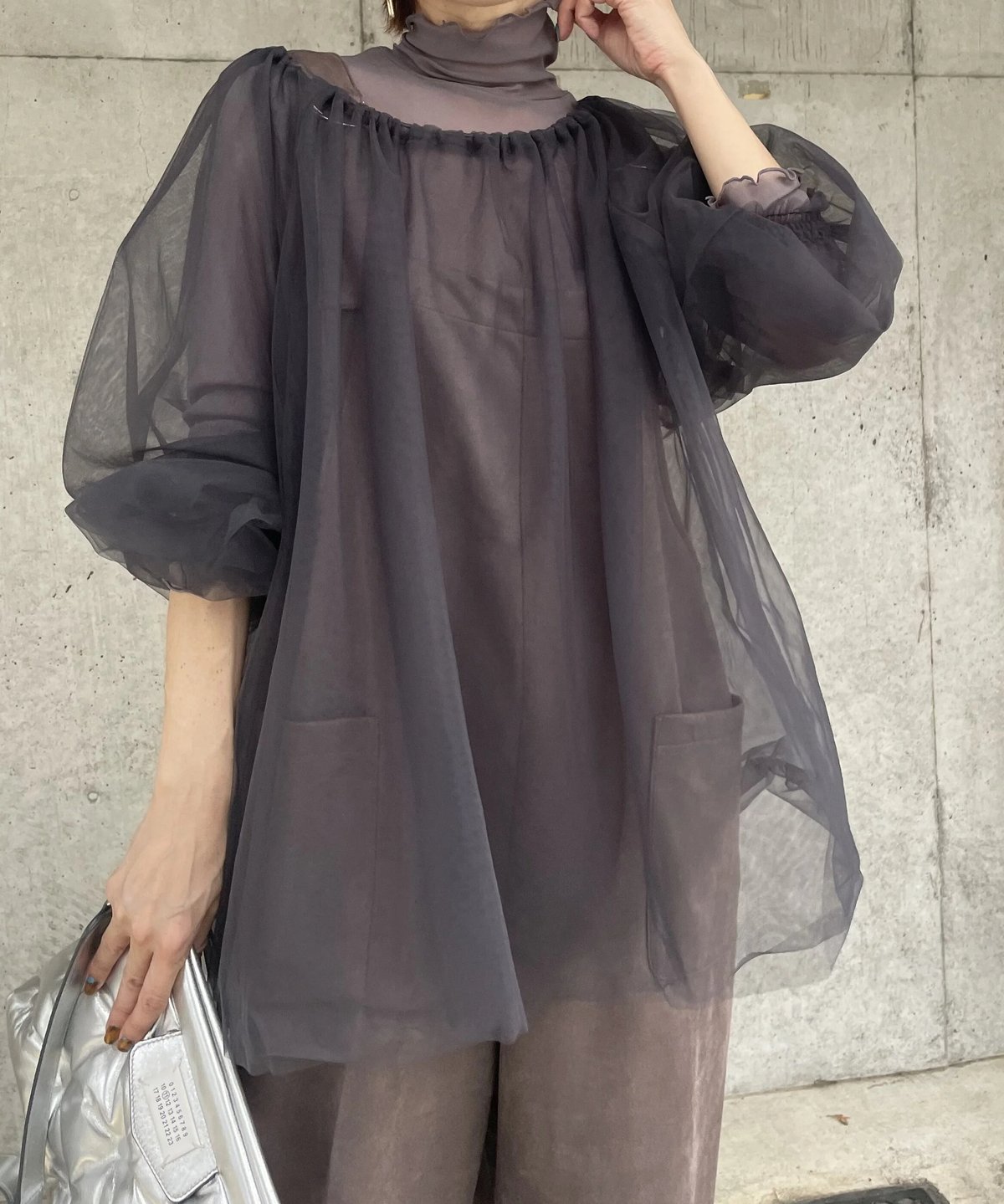 やったー価格》2wayギャザーチュールトップス | Rocco style. SHOP