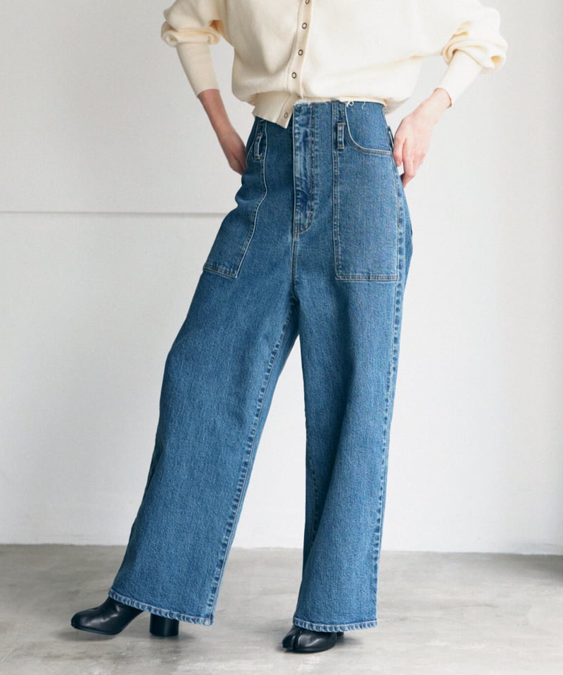 ハイウエストワイドデニム | Rocco style. SHOP ハイウエストワイドデニム | Rocco style. SHOP