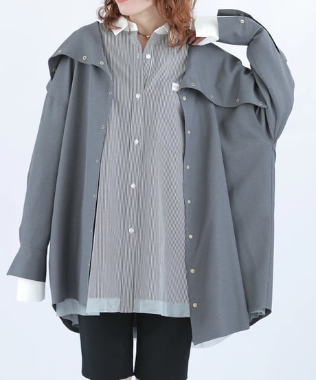 ビッグカラーROCCOシャツ
