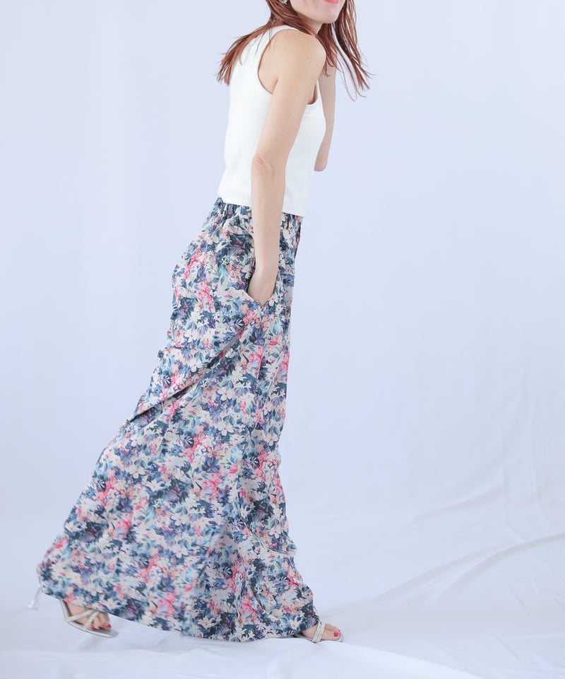 Usako／参考ページ In essence by Akiko Yamamoto.＞ソフトタックワイドパンツ | R