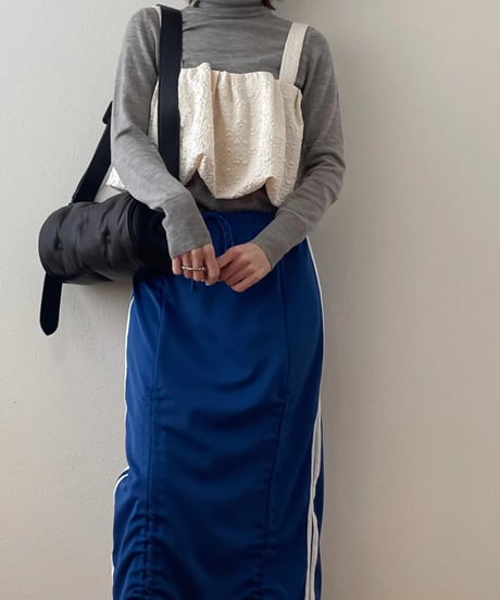 バルーンなジャガードビスチェ