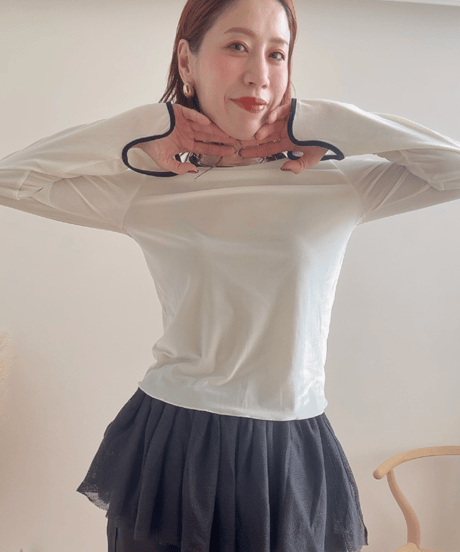 パイピングベロアトップス