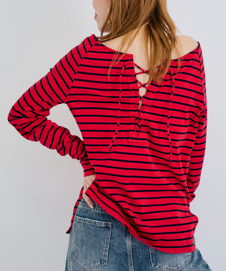 ＜In essence by Akiko Yamamoto.＞女っぷり度MAXボーダーカットソー